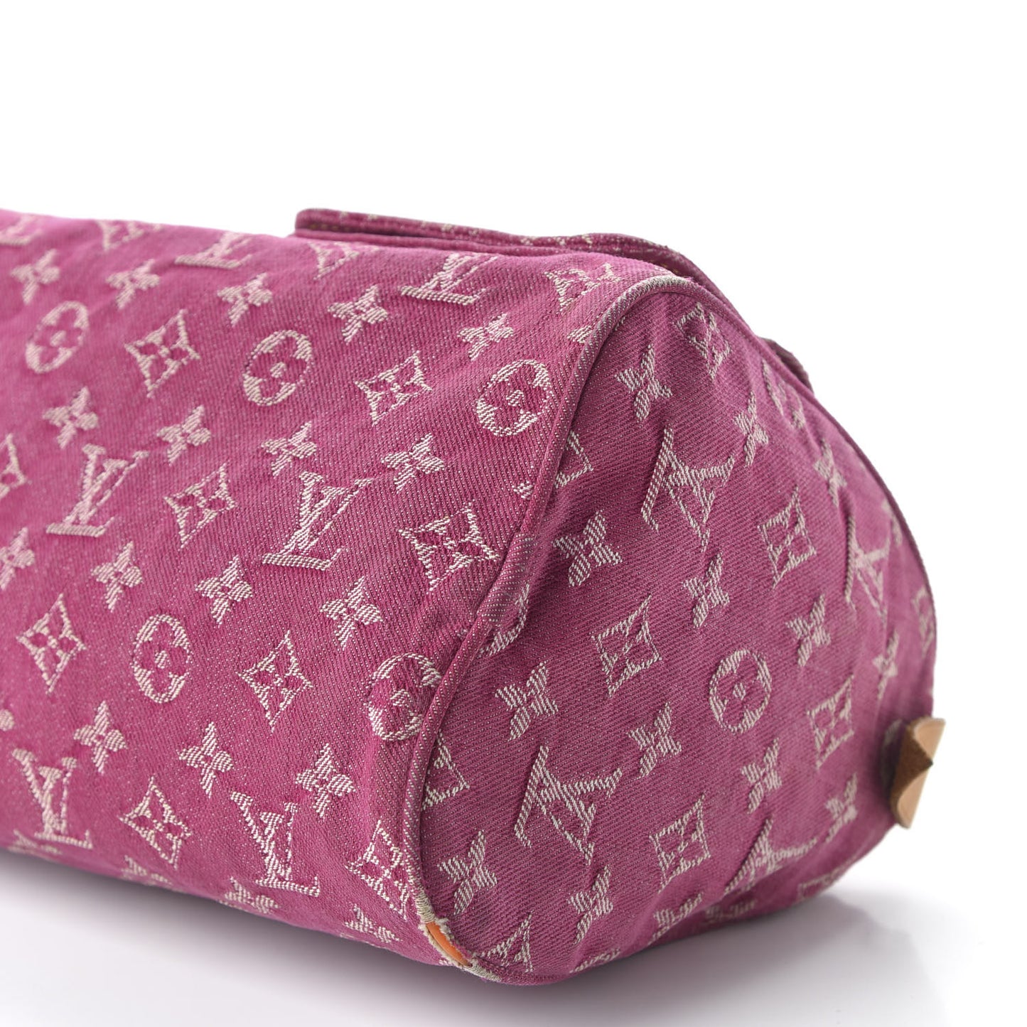 Monogram Denim Neo Speedy Fuchsia