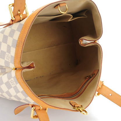 Louis Vuitton Damier Azur Hampstead MM 5 of 16