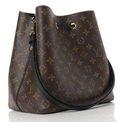 Louis Vuitton Monogram Neonoe MM Black 3 of 10