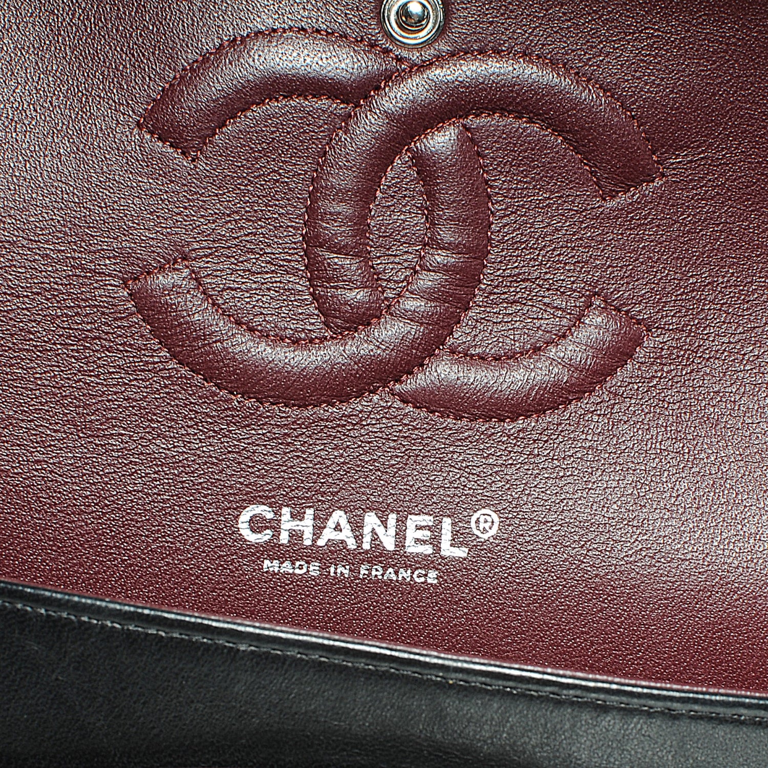 Chanel Lambskin Medium Double Flap Black 4 of 6
