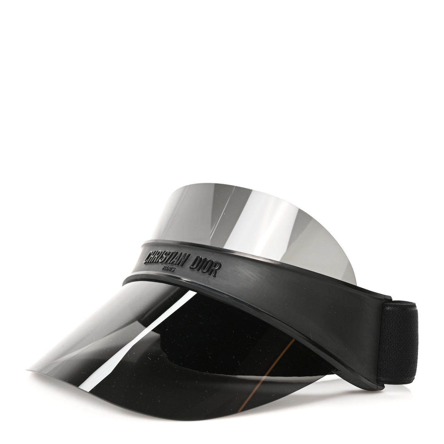 Mirrored DiorClubV1U Sun Visor Black
