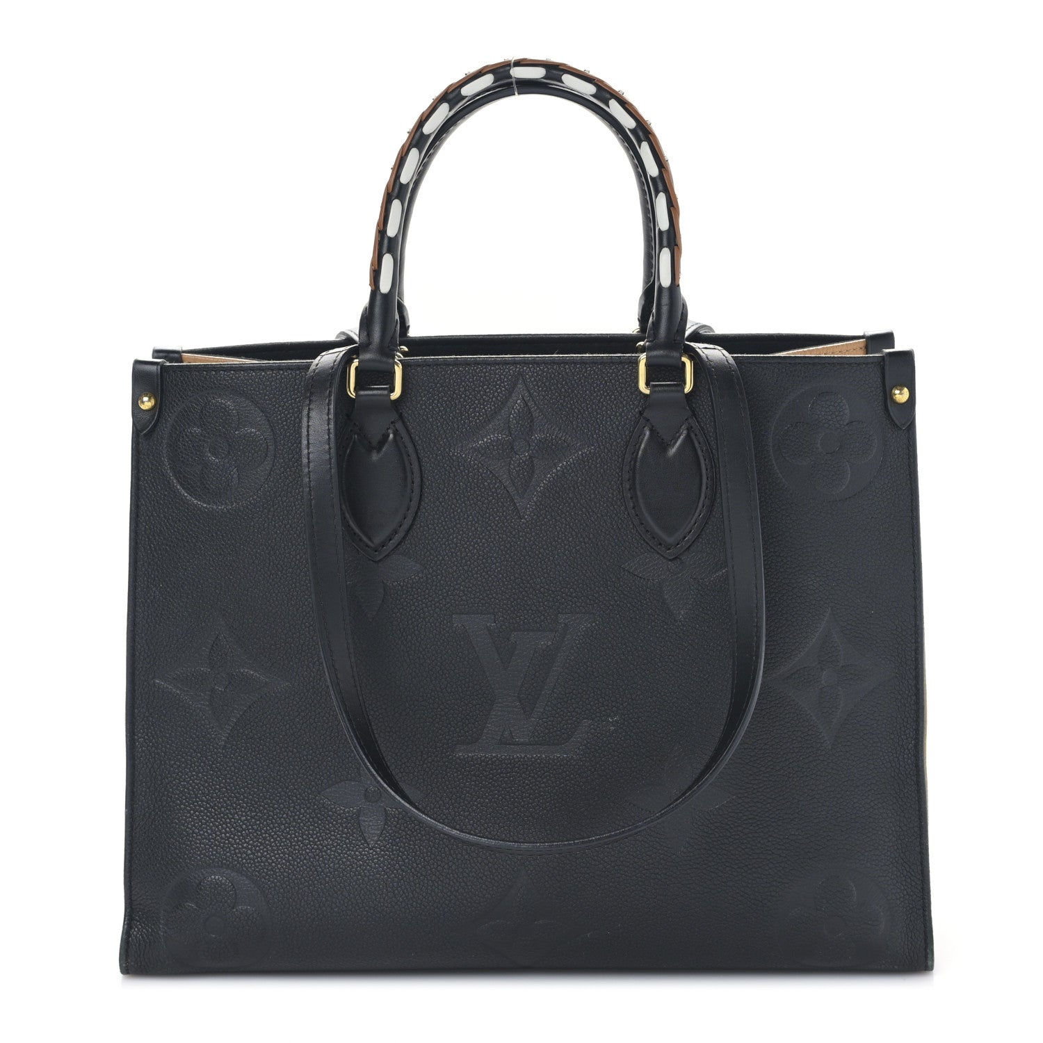Louis Vuitton Empreinte Monogram Giant Wild At Heart Onthego MM Black 1 of 8
