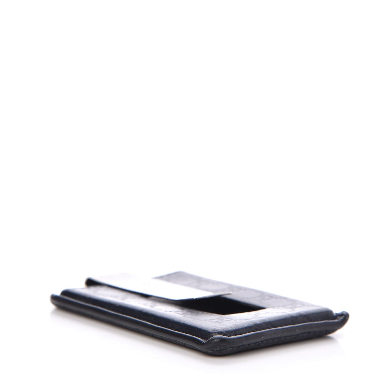 Guccissima Money Clip Navy
