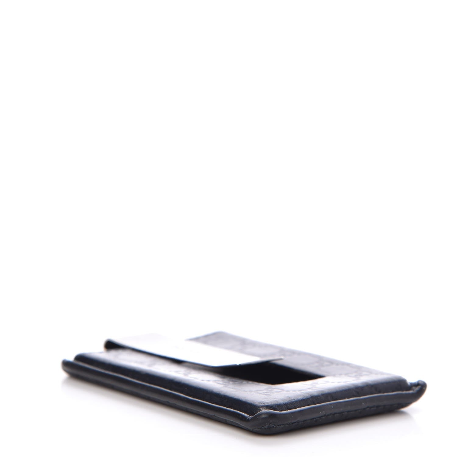 Gucci Guccissima Money Clip Navy 4 of 7