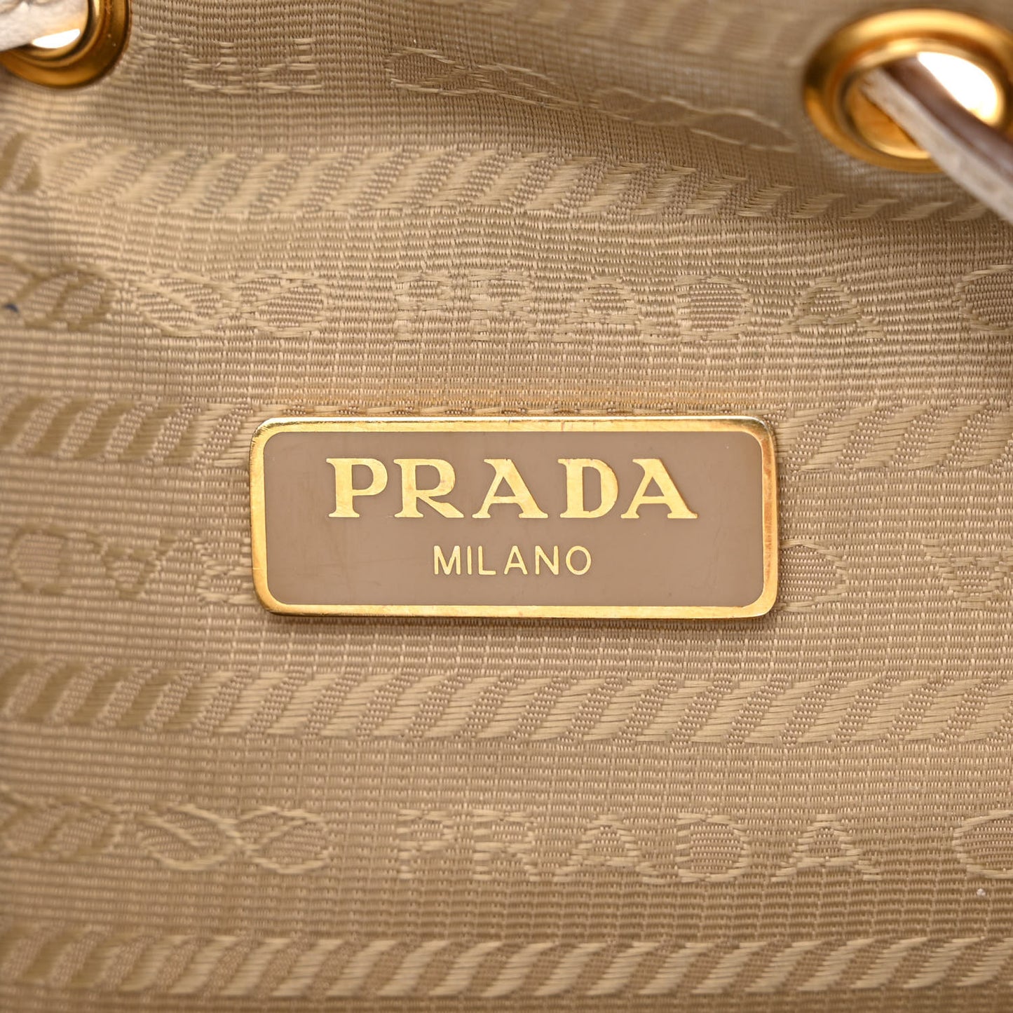 Jacquard Logo Mini Bucket Crossbody Bag Corda Talco