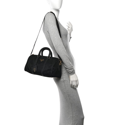 Prada Re-Nylon Saffiano Medium Re-Edition 1978 Top Handle Bag Black 2 of 10