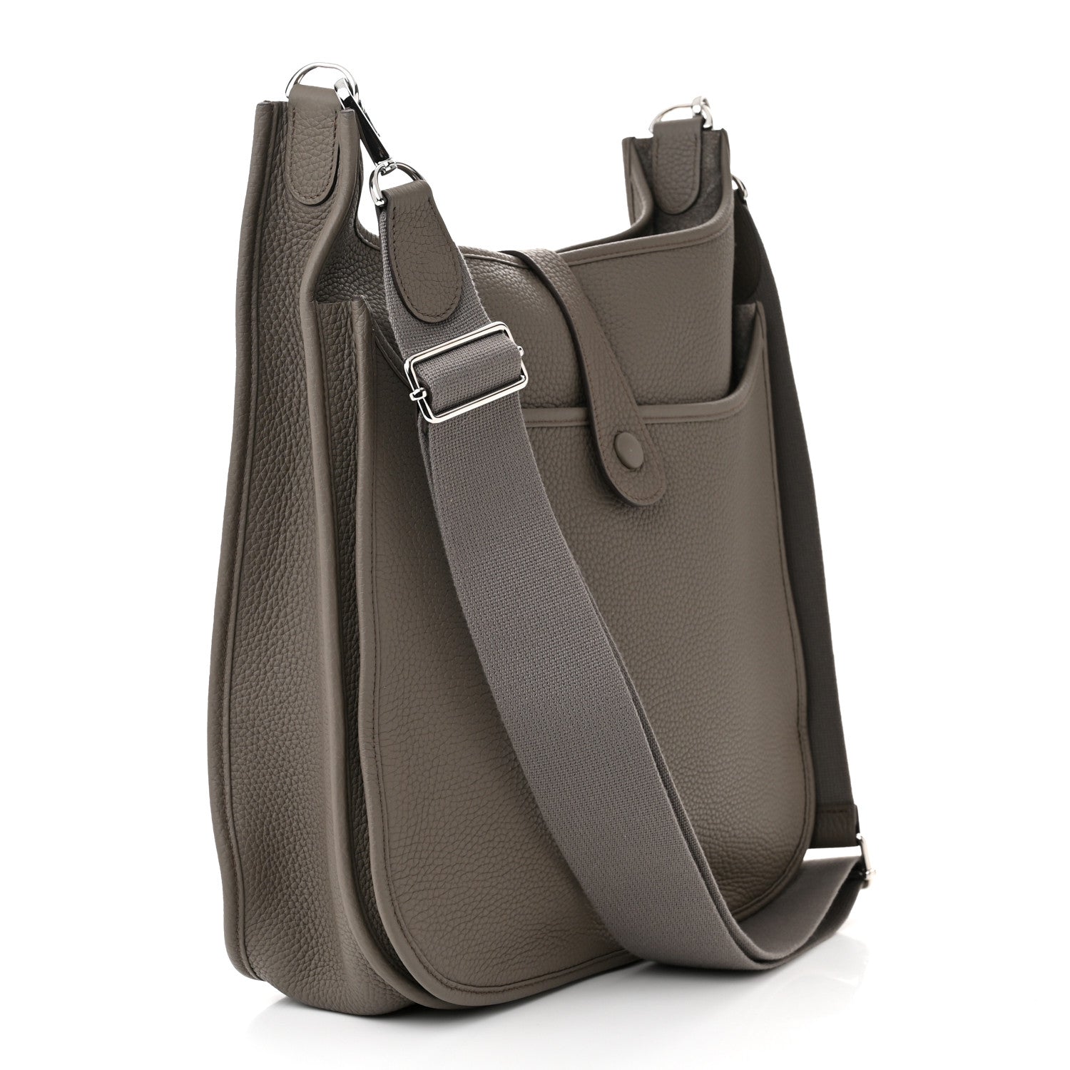 Hermes Taurillon Clemence Evelyne III PM Etain 3 of 11