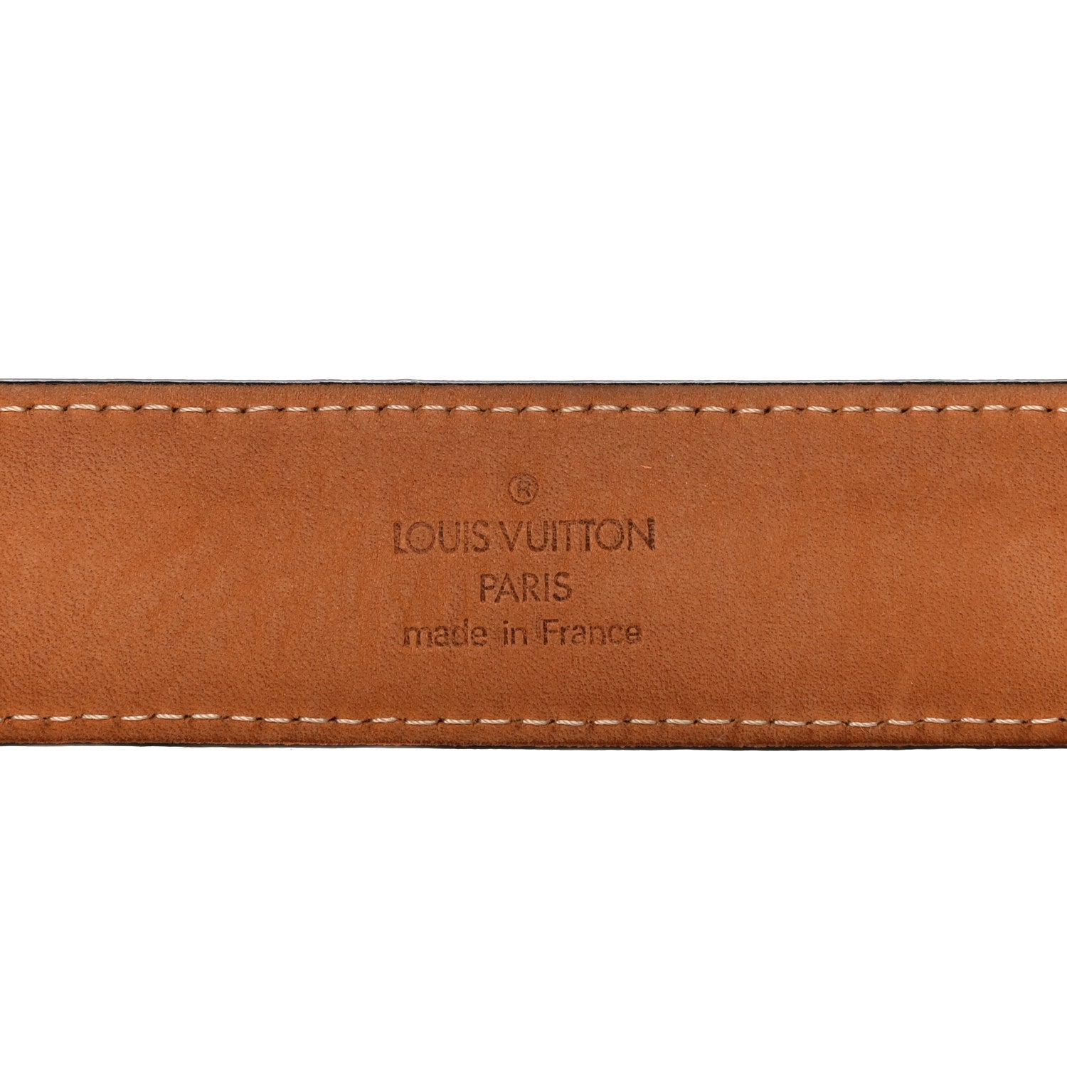 Louis Vuitton Damier Ebene 30mm Ellipse Belt 90 36 4 of 16