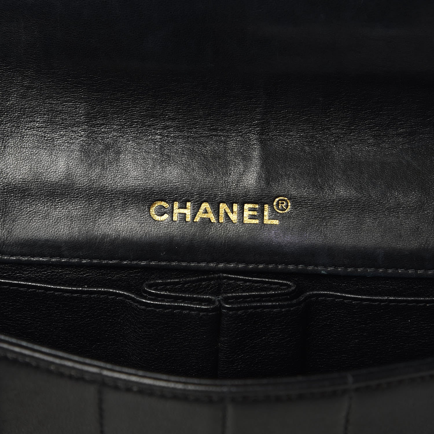Chanel Lambskin East West Chocolate Bar Flap Black 6 of 15