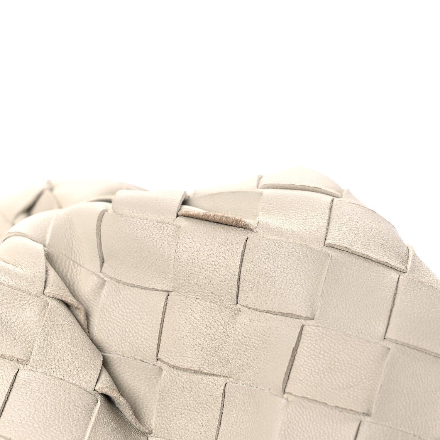 Bottega Veneta Nappa Maxi Intreccio The Pouch Oversized Clutch Plaster 15 of 17