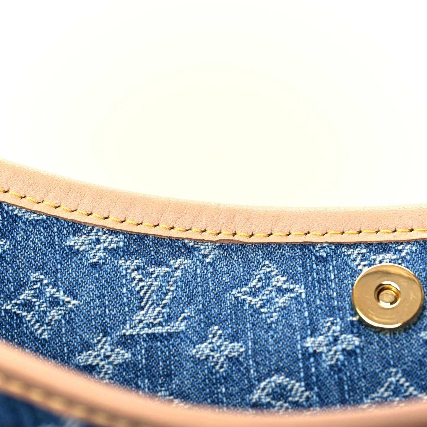 Monogram Denim CarryAll MM Blue