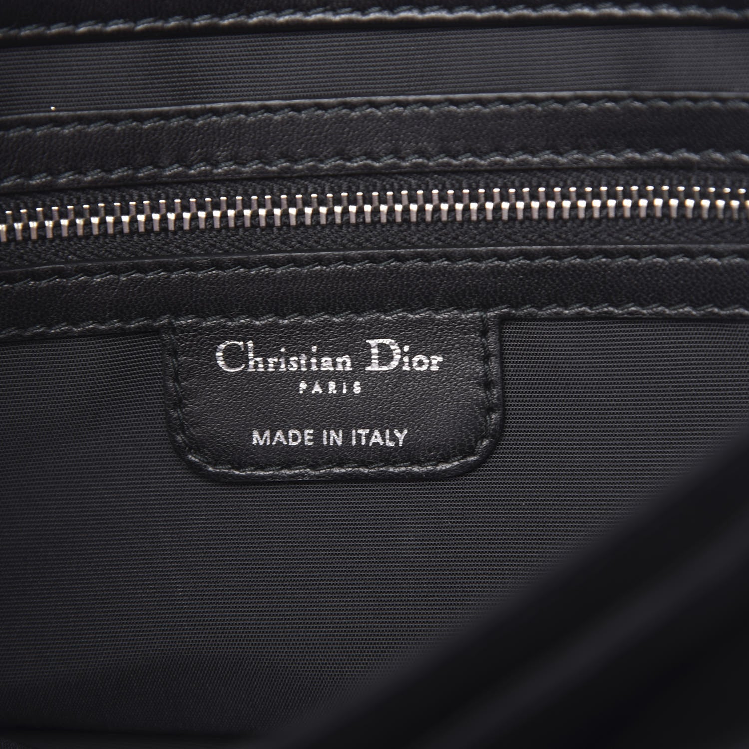 Christian Dior Lambskin Cannage Ruffle New Lock Flap Black 6 of 11