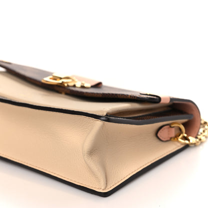 Louis Vuitton Damier Ebene Vavin Chain Wallet Creme 8 of 9