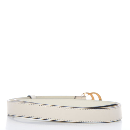 Gucci Calfskin Double G 20mm Belt 70 28 Mystic White 3 of 6