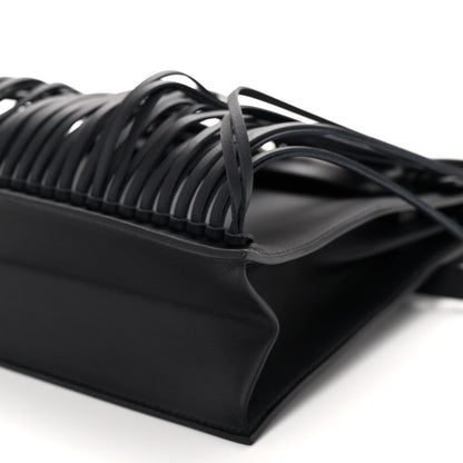 Hermes Swift Kelly Danse Anate Fringed Belt Bag Black 9 of 9