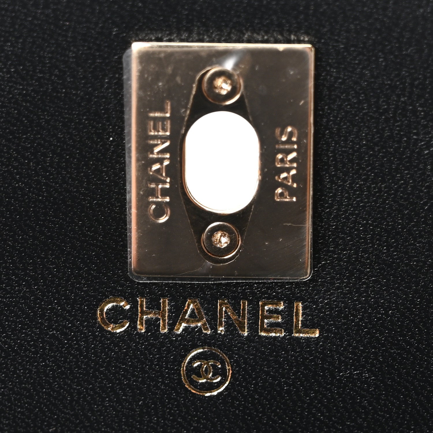 Chanel Lambskin Quilted Trendy CC Dual Handle Clutch With Chain Black 5 of 11