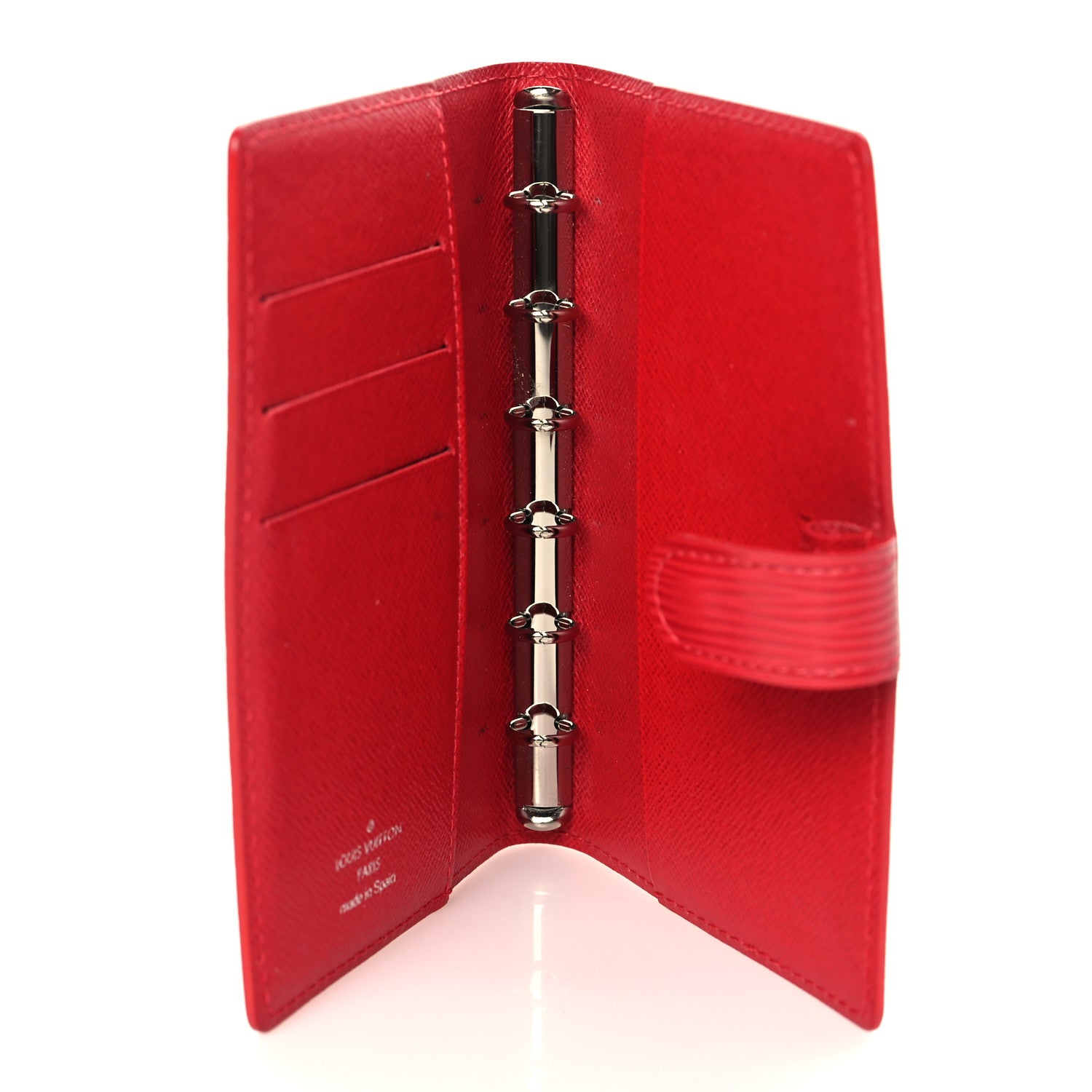 Louis Vuitton Epi Small Ring Agenda Cover Rouge 5 of 7