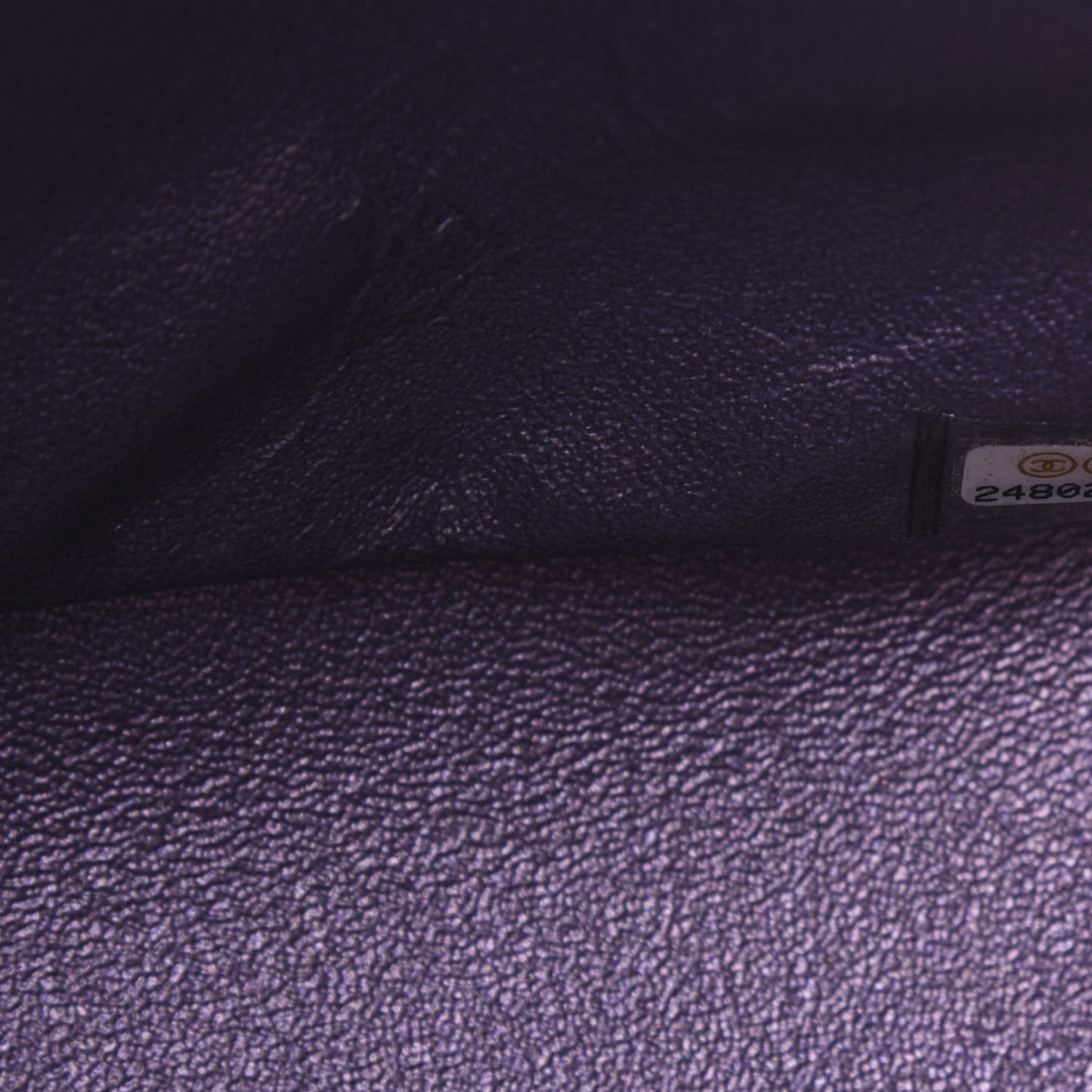 Iridescent Lambskin Quilted 2.55 Reissue 226 Flap Light Purple