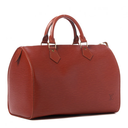 Louis Vuitton Epi Speedy 30 Kenyan Fawn 2 of 9