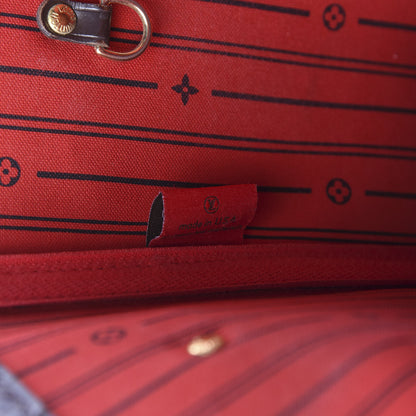 Louis Vuitton Damier Ebene Neverfull MM 6 of 24