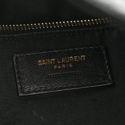 Saint Laurent Lambskin Quilted Maxi Icare Shopping Tote Black 8 of 18