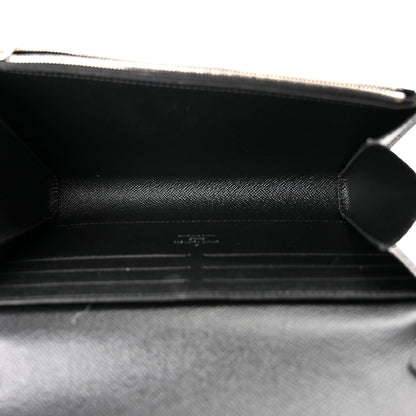 Louis Vuitton Epi Studded Twist Chain Wallet Black 5 of 11