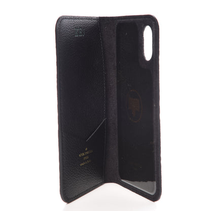 Louis Vuitton Empreinte iPhone X/XS Folio Case Black 5 of 8