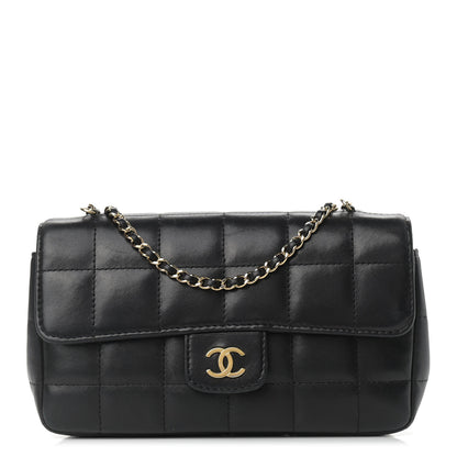 Chanel Lambskin Quilted Mini Chocolate Bar Flap Black 1 of 12