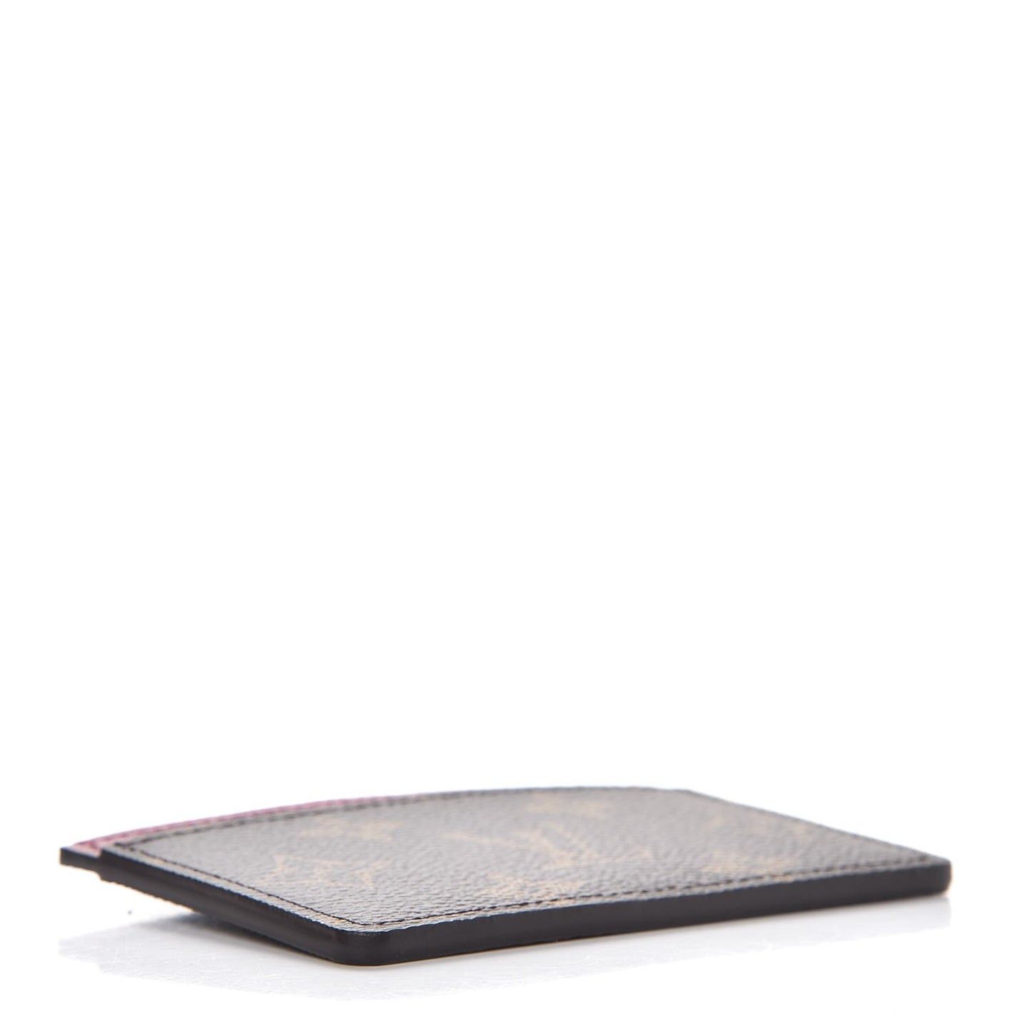 Monogram Card Holder Fuchsia