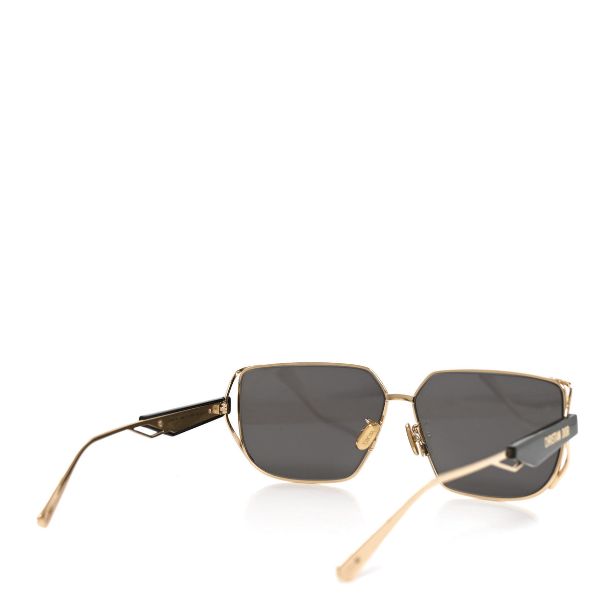 Christian Dior Metal ArchiDior S2U Sunglasses Gold 4 of 8