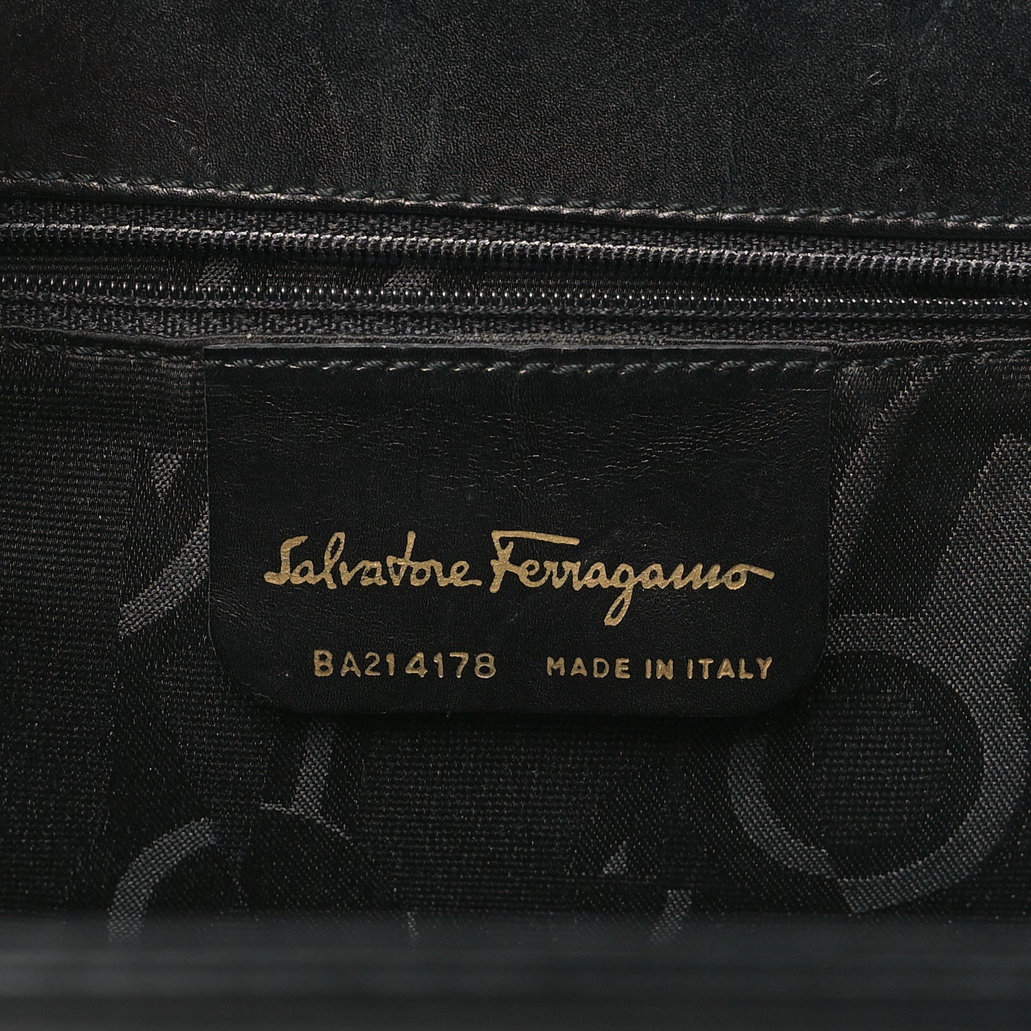 Salvatore Ferragamo Calfskin Vera Bow Top Handle Bag Black 6 of 10