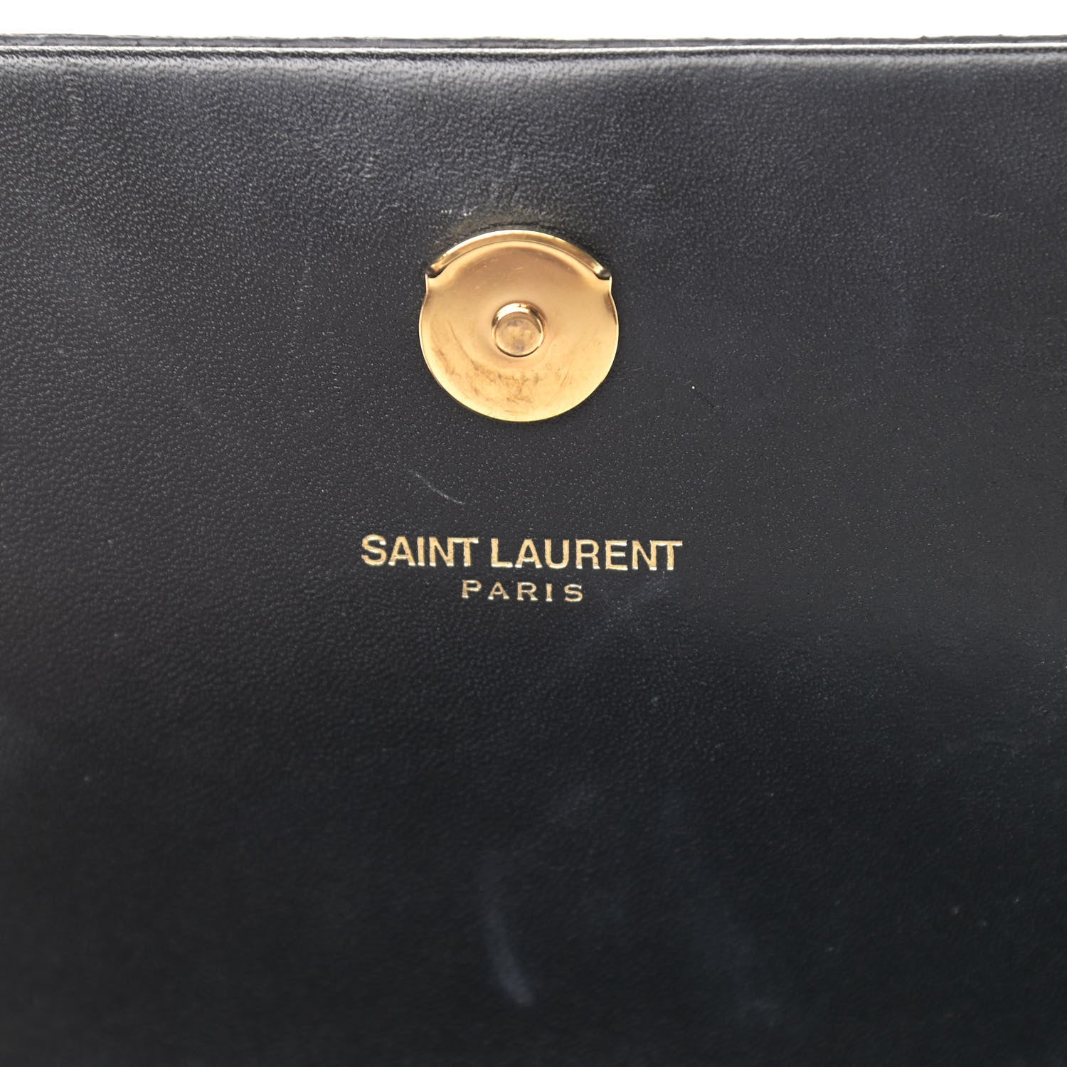 Saint Laurent Smooth Calfskin Medium Classic Monogram Kate Tassel Satchel Black 7 of 12
