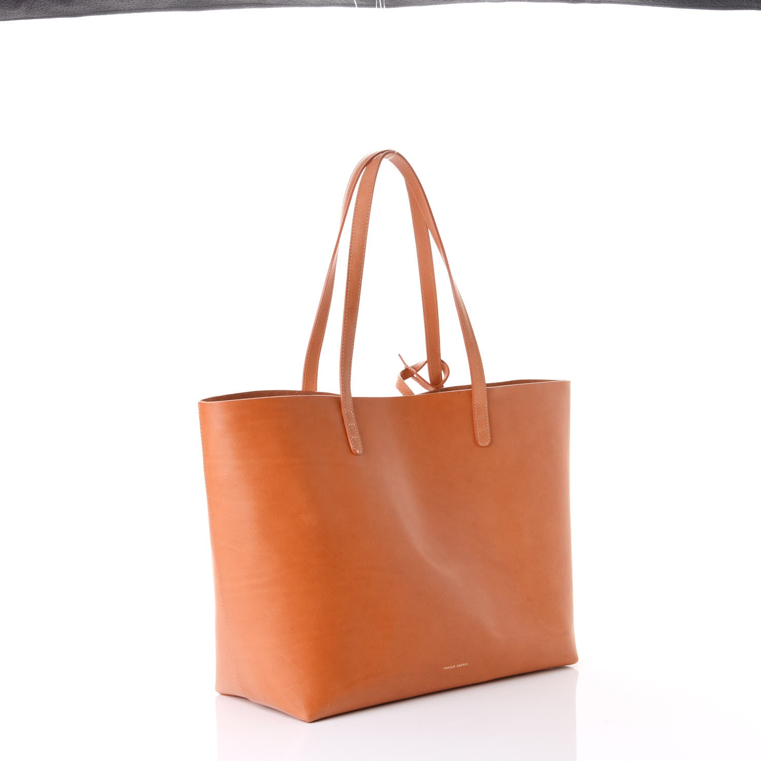 Mansur Gavriel Calfskin Large Shopping Tote Cammello 2 of 9