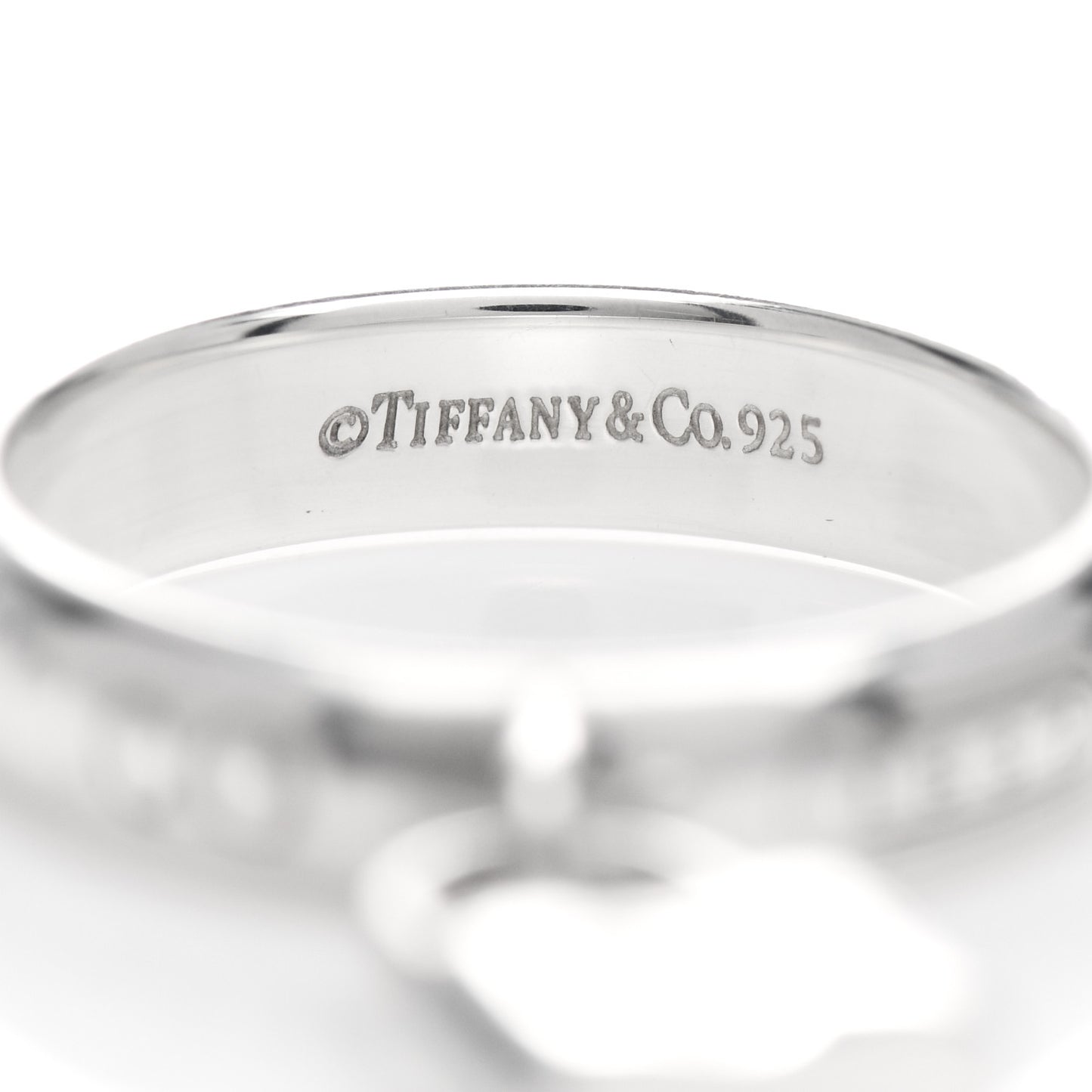 Sterling Silver 1837 Lock Charm Ring 49 5