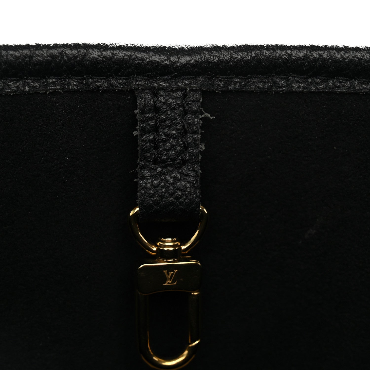 Louis Vuitton Empreinte Monogram Giant Neverfull MM Black Beige 11 of 12