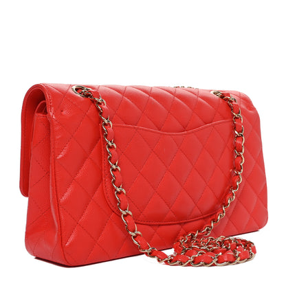 Chanel Caviar Quilted Medium Double Flap Red 3 of 11