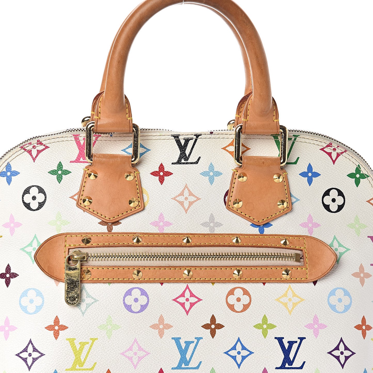 Monogram Multicolor Alma White