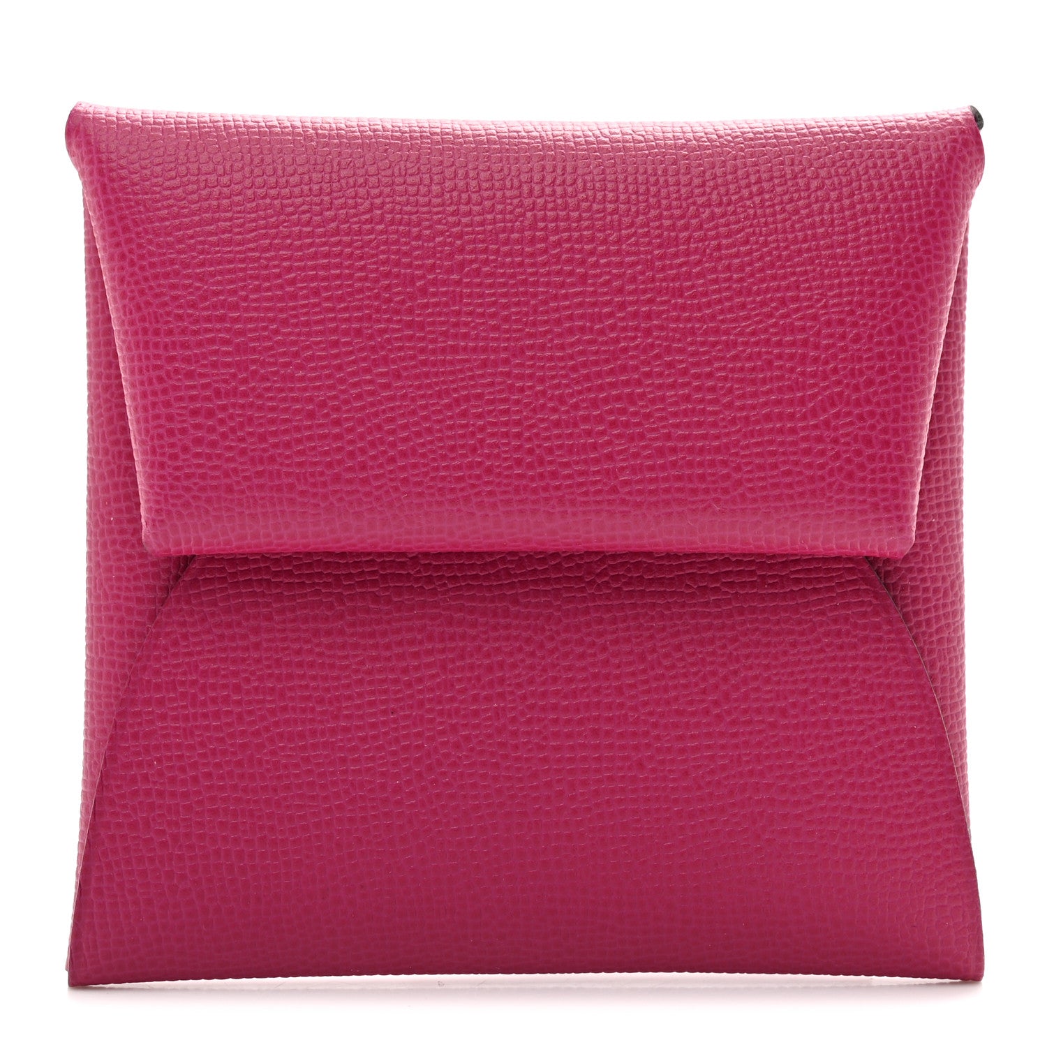 Hermes Madame Calfskin Bastia Coin Purse Rose Pourpre 1 of 8