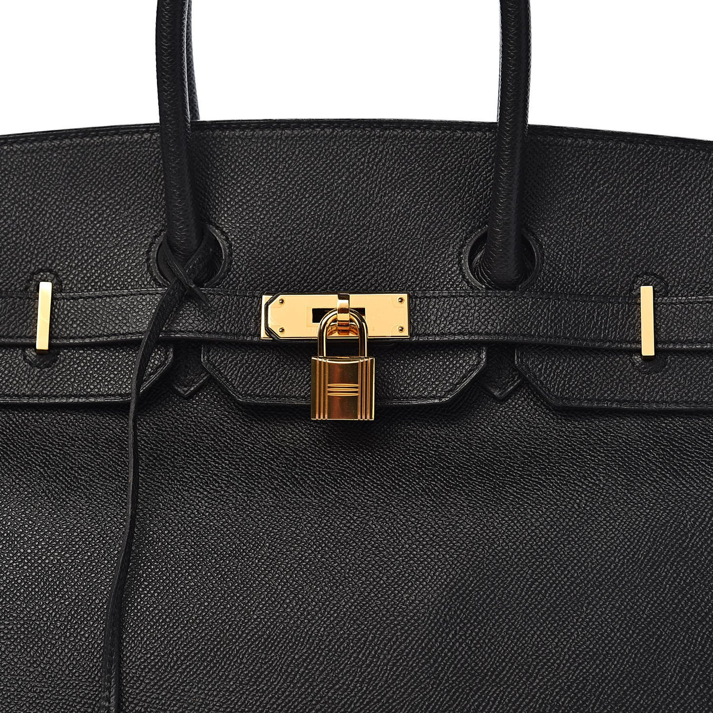 Epsom Birkin 35 Black