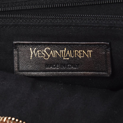 Saint Laurent Sheepskin Small Cabas ChYc Brown 8 of 10