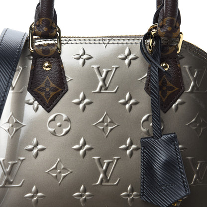 Louis Vuitton Vernis Epi Monogram Alma BB Champagne Metallise 9 of 9