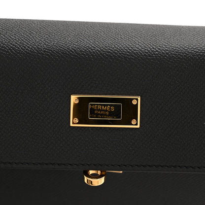 Hermes Epsom Kelly Sellier 28 Black 11 of 13