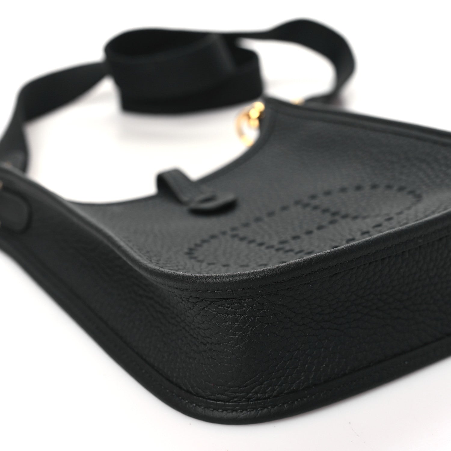 Hermes Taurillon Clemence Evelyne TPM Black 9 of 11