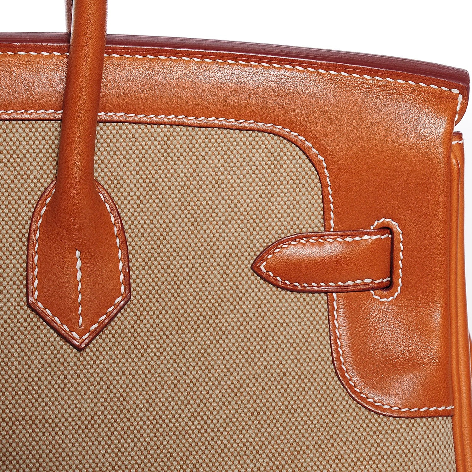 Hermes Toile Natural Barenia Flag Birkin 35 29 of 30