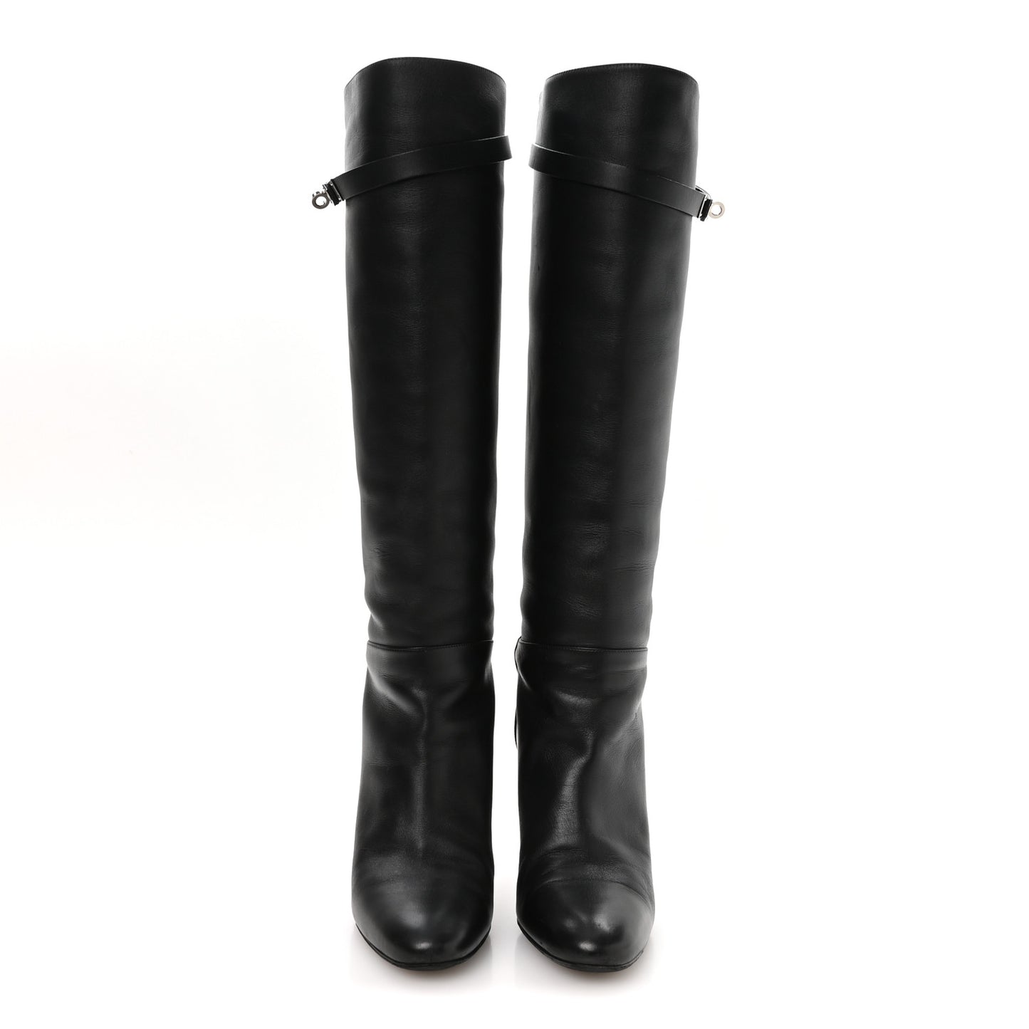 Heritage Calfskin Story Boots 40 Black