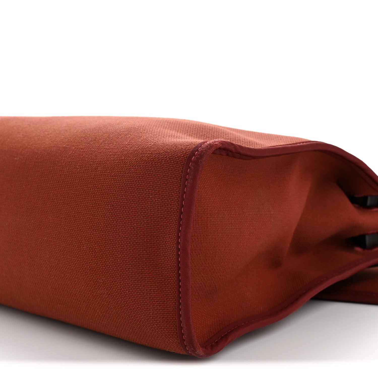 Hermes Toile Vache Hunter Herbag Zip 31 PM Rouge H Ebene 11 of 14