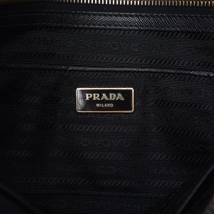 Prada Saffiano Lux Extra Large Galleria Double Zip Tote Black 6 of 19