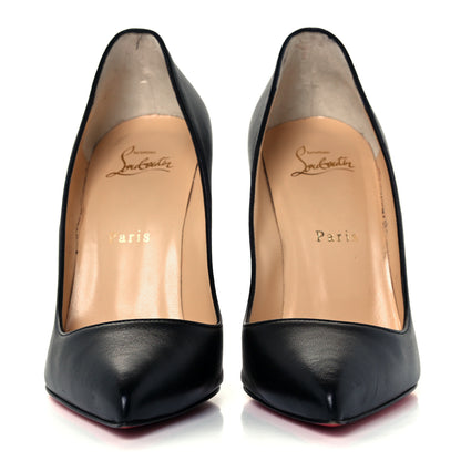 Christian Louboutin Shiny Nappa Pigalle Follies 100 Pumps 38.5 Black 2 of 9