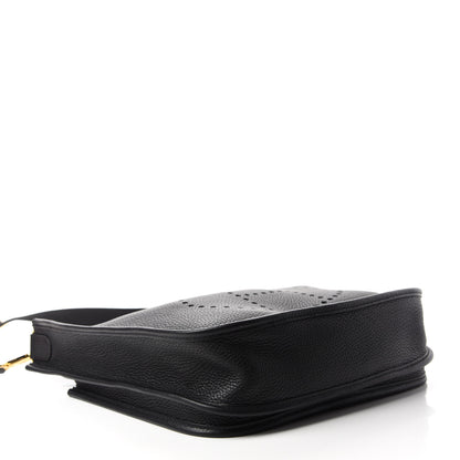Hermes Taurillon Clemence Evelyne III PM Black 4 of 11