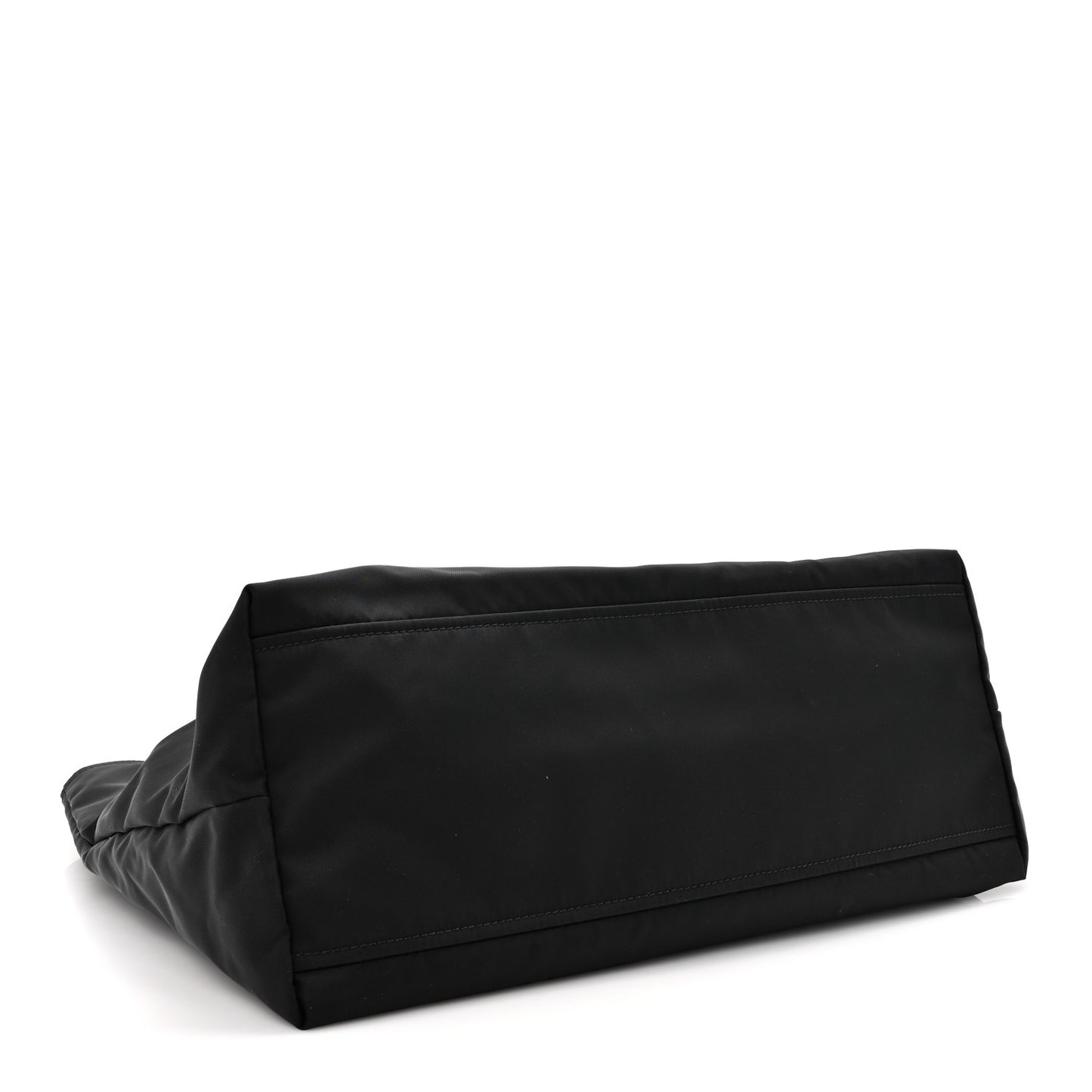 Tessuto Nylon Saffiano Vela Tote Black